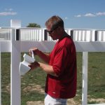 Install post caps and pergola ends